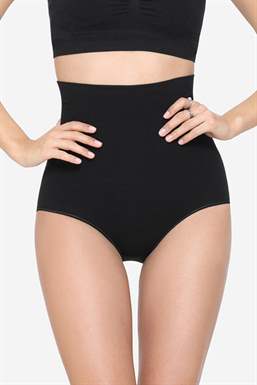 Collant de grossesse thermo avec ampleur réglable à la taille - noir